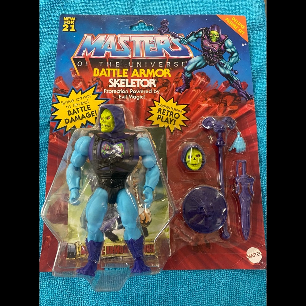 Skeletor swinging arms masters of the universe